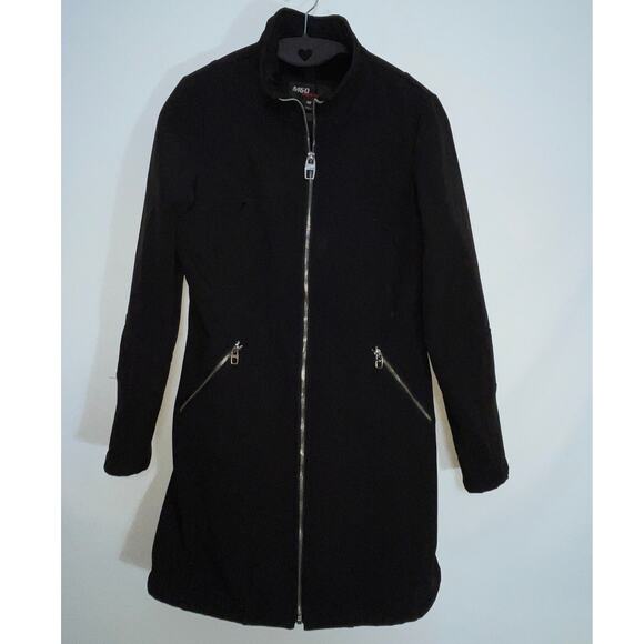 Miss Sixty Jacket‎ w/ Stretch - Women's Size M - Faux Fur Lined - Full Zip - Picture 1 of 10